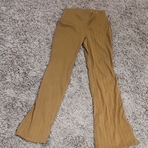 JoyLab Tan Boot Cut Flare Pants